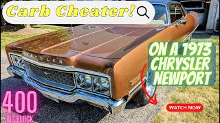 Thunderhead289's Carb Cheater - Full Unboxing, Install, Testing and First Drive in a 1973 Newport!