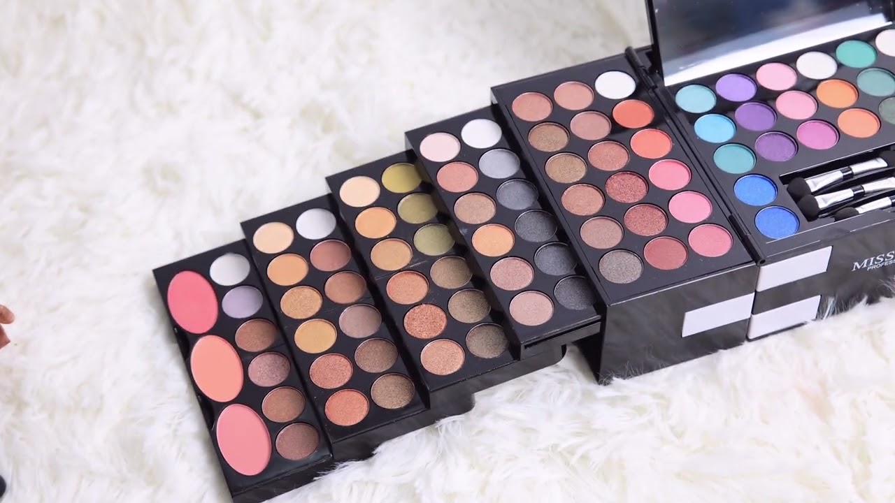 MISS ROSE Professional Makeup Kit, Full Makeup Eye Shadow Palette 