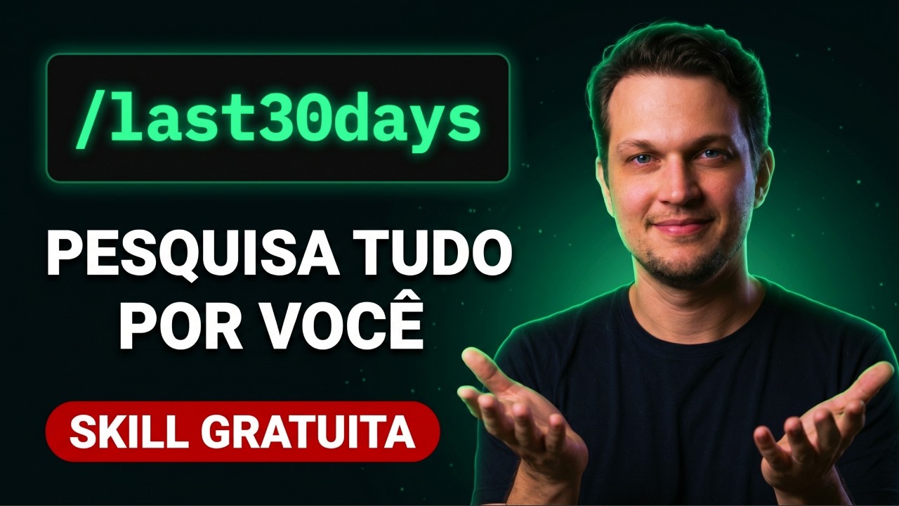 A Skill #1 Do GitHub Que Pesquisa A Internet Inteira Por Você (/last30days)
