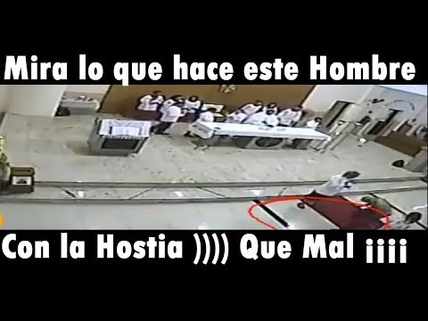 Vídeo: Qui fa la hostia per a la comunió?