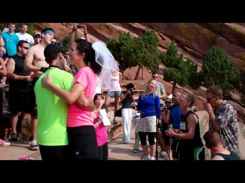 Joe Hendricks Erica Prusinski proposal at Red Rock...