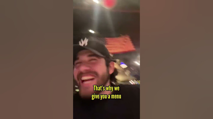 The world’s meanest restaurant 😂 *she broke character*