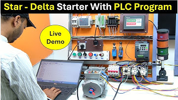 Star Delta Starter PLC Ladder Diagram | Star Delta PLC Programming | Star Delta Starter PLC |