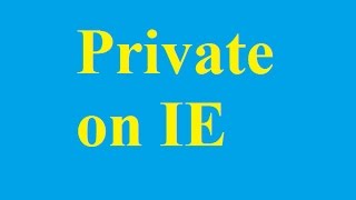 How to Web Browsing in incognito mode on IE screenshot 5