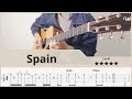 【TAB】Chick Corea - Spain - FingerStyle Jazz Guitar ソロギター【タブ】