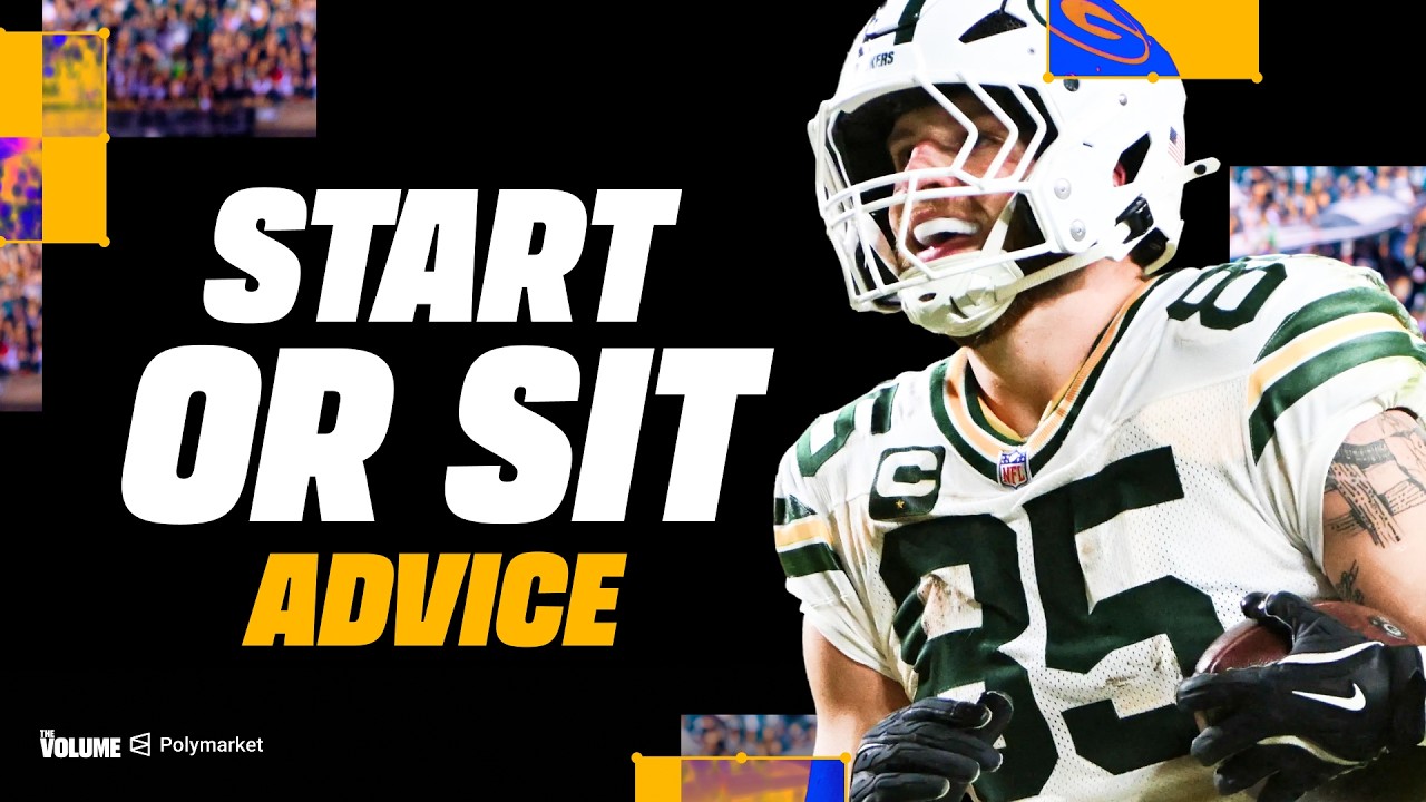 WATCH: Fantasy Football Start/Sit Lineup Advice | Start'Em, Sit'Em Picks (Week 1)