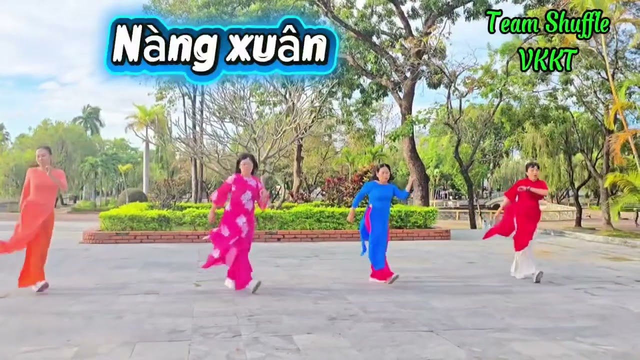 “Nàng xuân” biên đạo: Đào Dung biểu diễn Team shuffle dance VKKT