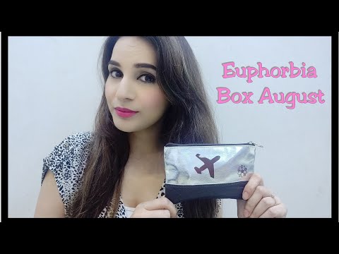 Euphorbia Box August 2019 | Fully Personalized | Starting @ 259 | Unboxing & Review |