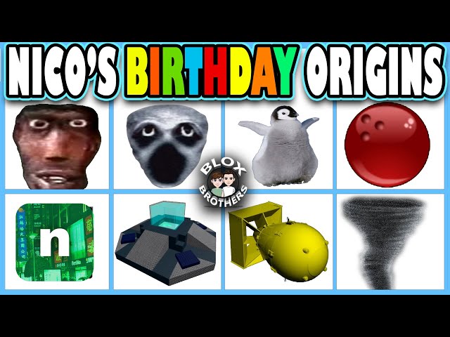 NICO'S NEXTBOTS & Their ORIGIN STORIES Part 1 / Roblox July 30 2022 