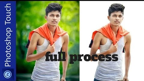 How to remove photo background in android|Photoshop Touch tutorial