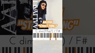 Aaliyah “Street Thing” Chords A 👌🎹 #StreetThing #StreetThingChords #musicianparadise