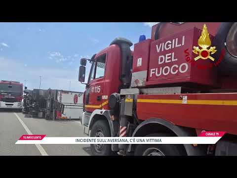Video Tragedia sull'Aversana: camion si ribalta nei pressi del fiume Tusciano, muore un trentenne