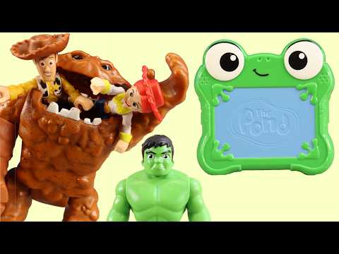 Hulk Dream ✨ Toy Story 5 Buzz Lightyear, Woody, Jessie 🤠 Help Imaginext Batman & Superhero Friends