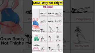 Glute Workout For Women To Grow Booty Not Thighs #bootyworkout #gluteworkout #fitnesslife screenshot 4