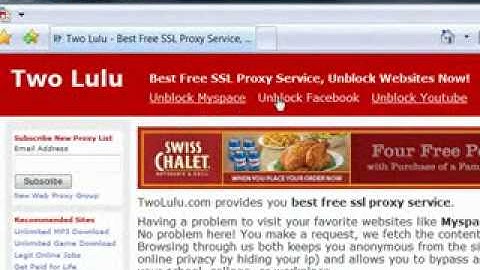 How to unblock facebook, myspace, and youtube
