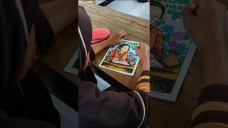 HASILNYA BIKIN KAGUM‼️😍 Kelas Terakhir Tema Kartini #viral #mewarnai #crayon #oilpastel #quotes #fyp