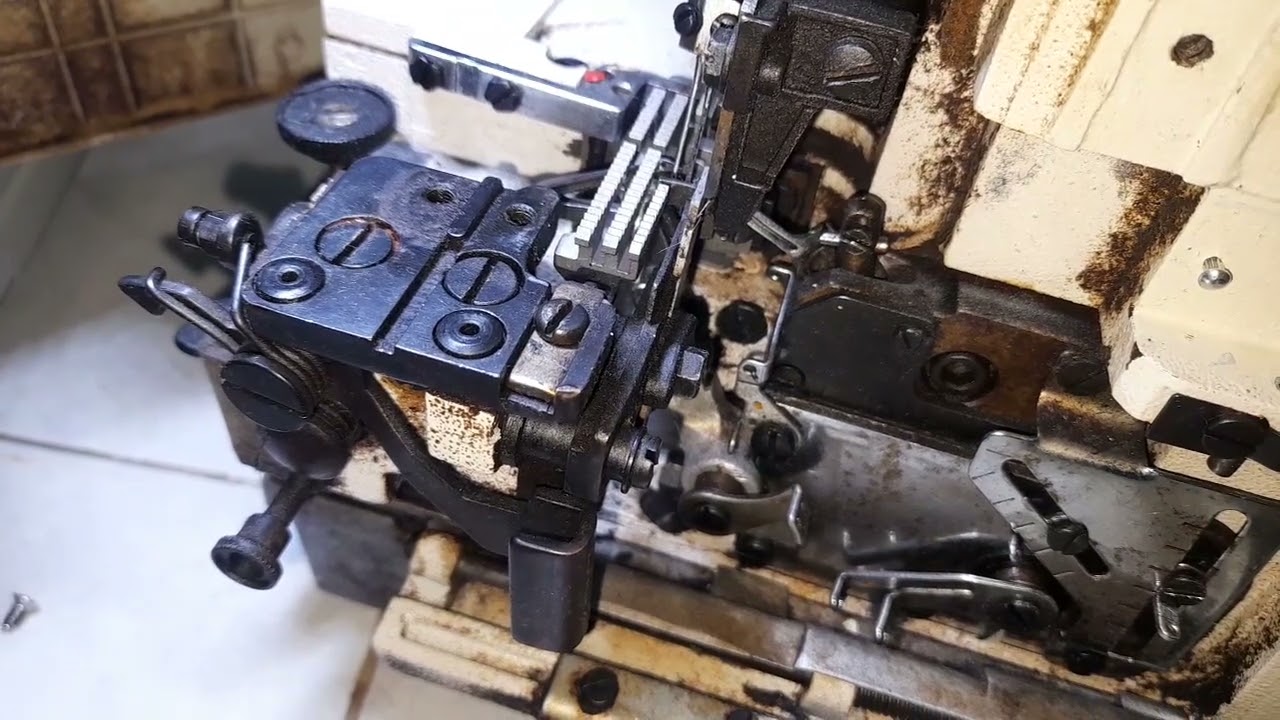 cara seting loper obras benang 4 siruba dan tipical