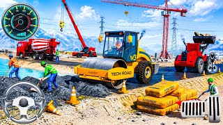 Road Construction Simulator 2026 🚧 Building New Highway with Heavy Machines | Android Gameplay screenshot 1