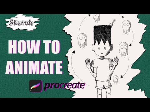 Genie in the bottle | How to make an animation in Procreate 5.2
