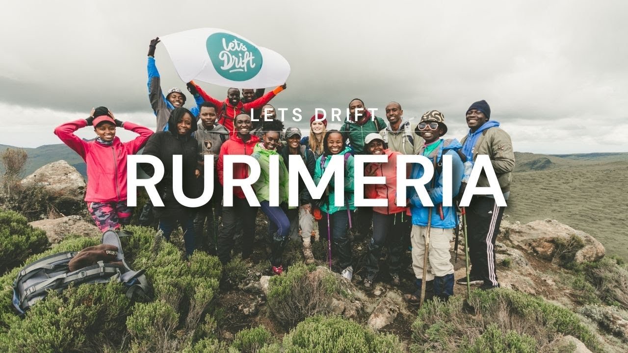 Drifting Rurimeria Hill - The third-highest Hill of the Aberdares