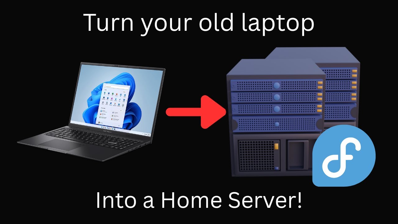 Turn your old Laptop into a HOME SERVER with Fedora Server!