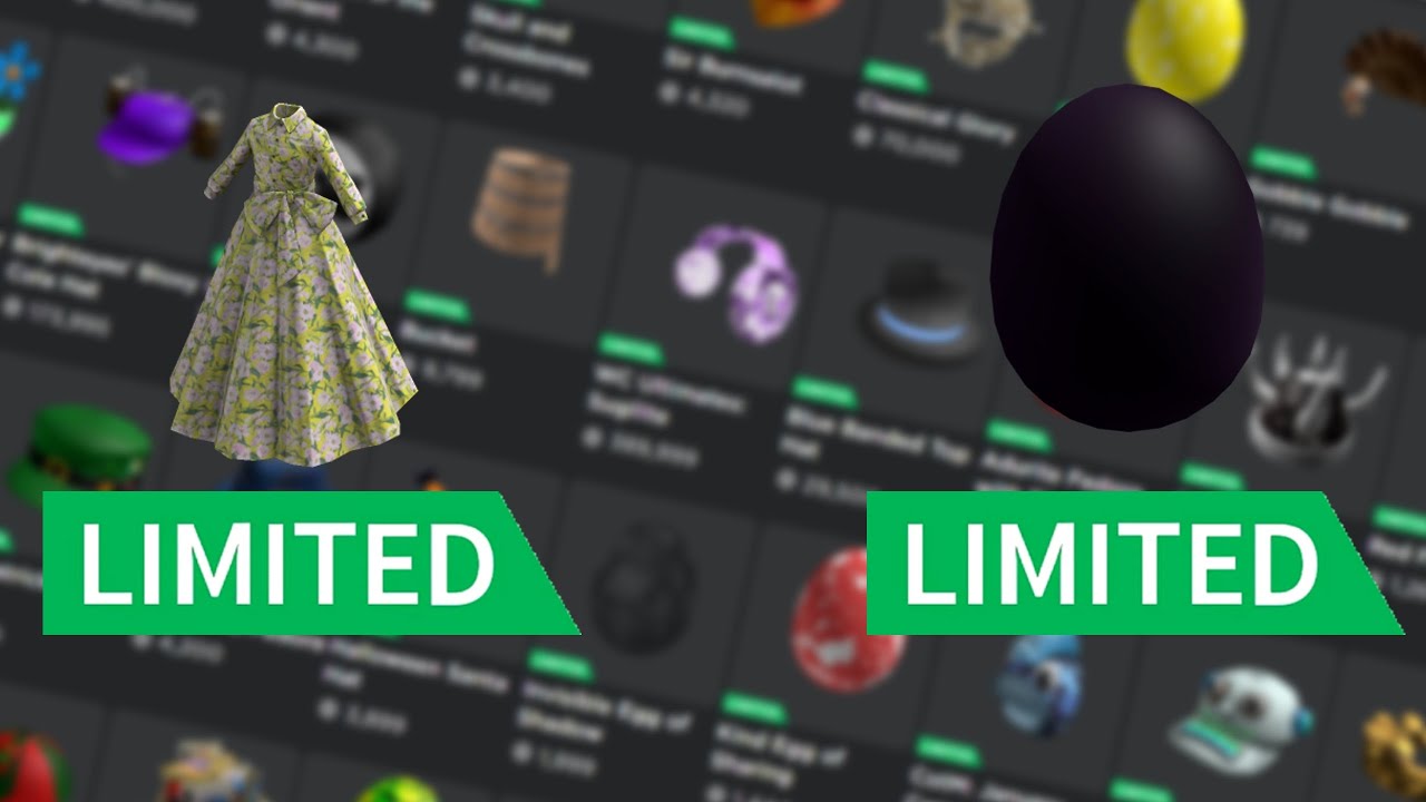 4 NEW LIMITEDS IN ROBLOX - YouTube