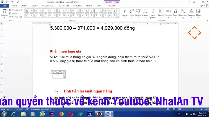 Cách tính phần trăm giảm giá như thế nào năm 2024