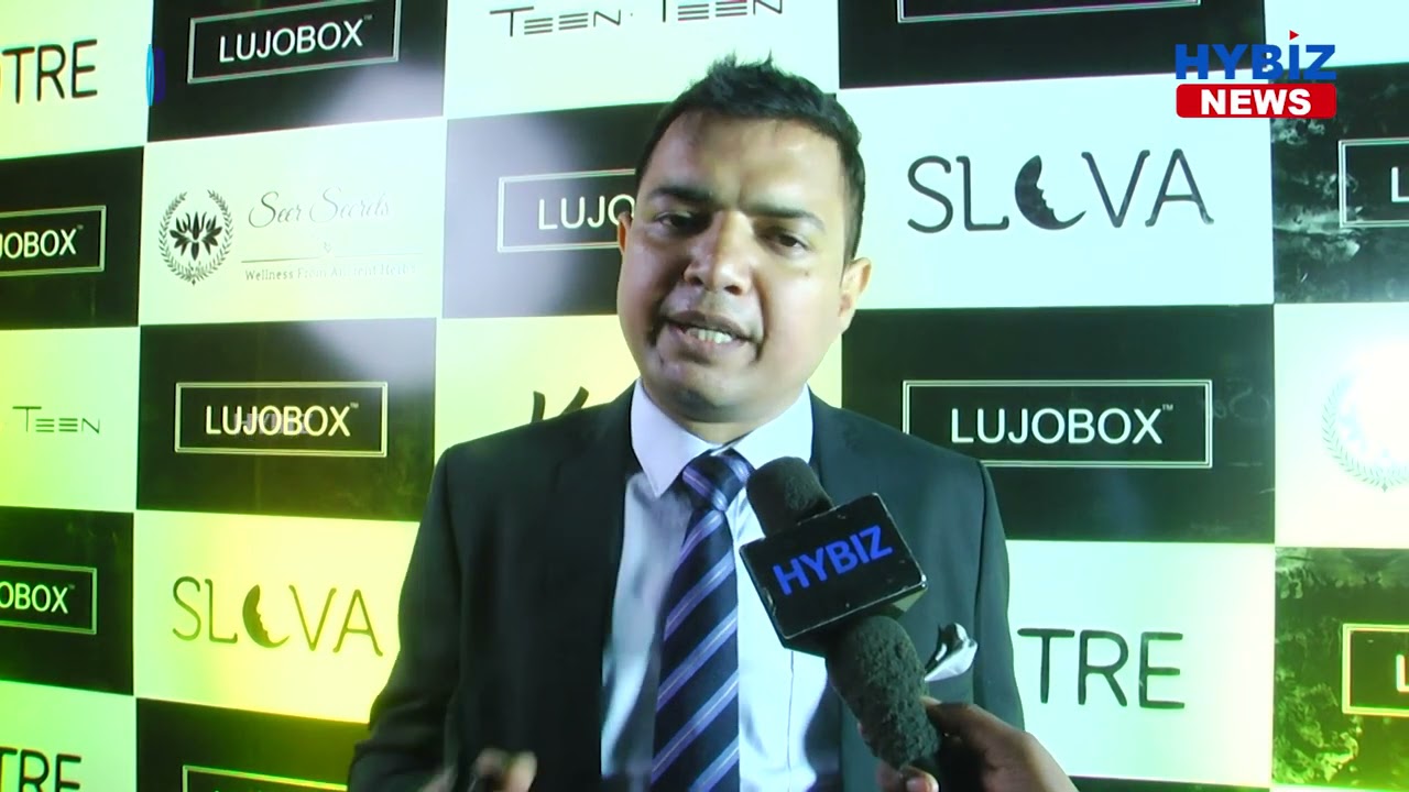 Amit Giri  Founder & CEO LujoBox Luxury Beauty & Skin Subscription Box Hybiz tv
