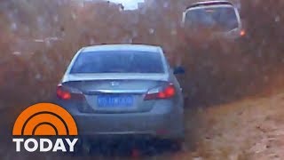 Massive Mudslide In China Caught On Camera | TODAY
