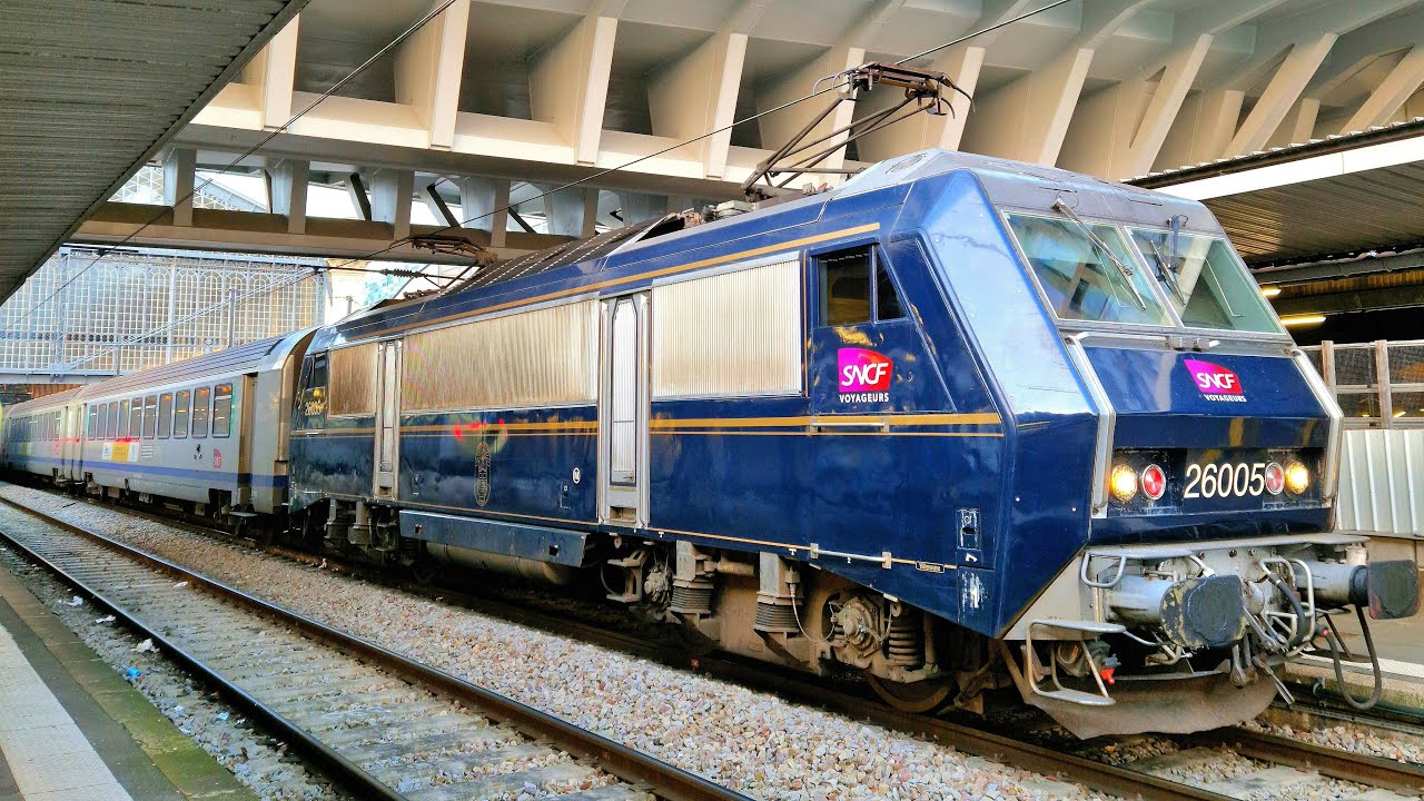 TER Centre - Val de Loire (Rémi 1ère Classe)🚂BB 26005 VSOE +🚃Corail : Paris - Austerlitz➡️Angerville