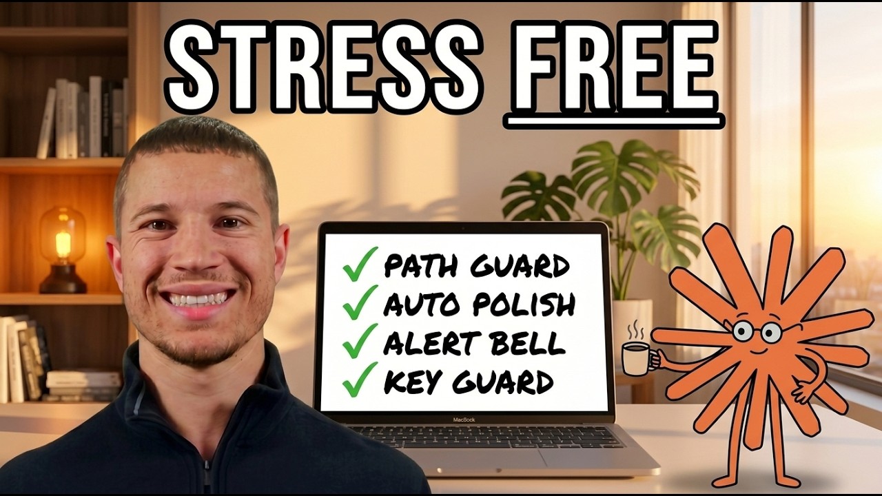 How I Run Claude Code Without Having To Worry (Hooks) - YouTube