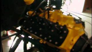 8BA flathead running on test stand