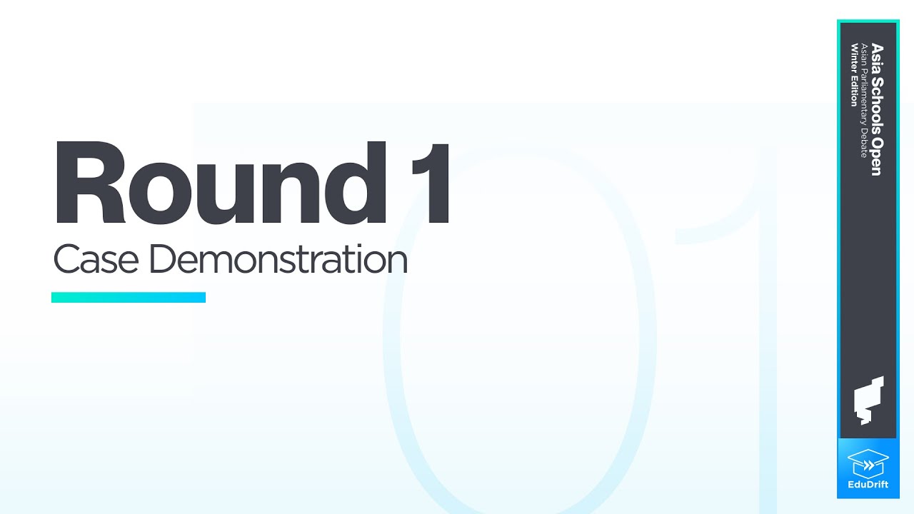 Round 1 Case Demonstration | 2026 Asia Schools Open - Asian 3v3 Debate (Winter Edition) (ASOW)