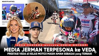 Bahkan Uriarte Tak Berkutik‼️Media Jerman Bawa Nama Uriarte Dalam Perjalanan Veda Di Moto3