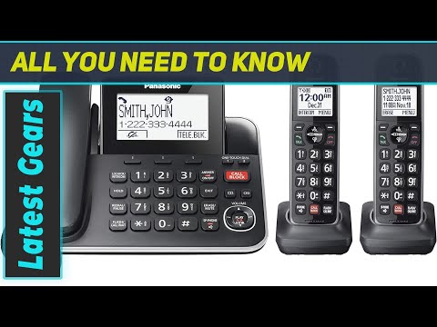 Panasonic KXTGF872CB: The Best 2-in-1 Corded/Cordless Phone with 2 Handsets
