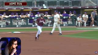 A&M has some power man.. - Tennessee Tech vs #25 Texas A&M | Game 2|2026 College Baseball Highlights