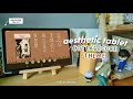 aesthetic tablet homescreen –; 🍂🍄 cottagecore theme