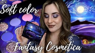 NEW Fantasy Cosmetica Cradled In Ice Collection | Holochromes & Brushes?! Demo, Swatches, & Review