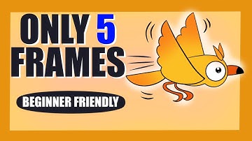 Animeer vliegende vogels in 5 eenvoudige frames - Procreate Dreams-zelfstudie