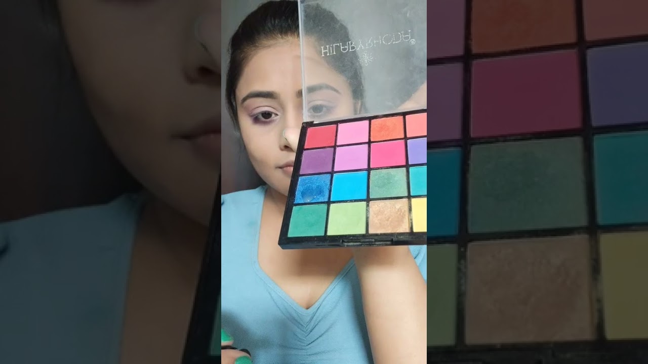 One hack😱 which will save your shimmer eyeshadow from falling 