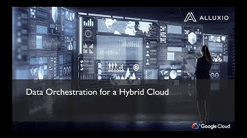 Build a hybrid data lake and burst processing to Google Cloud Dataproc with Alluxio