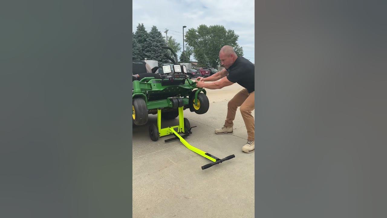 Easiest way to change mower blades! YouTube