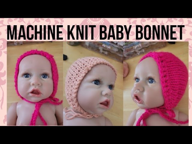 Fair Isle Baby Hat Machine Knit Tutorial