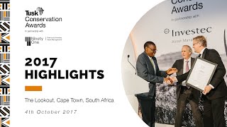 Tusk Conservation Awards 2017 Highlights
