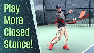 Master Your Forehand Coordination-Chain - With Closed Stance Forehands