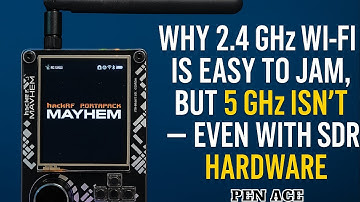 HackRF Mayhem: The Truth About Wi-Fi Jamming (2.4GHz vs 5GHz)