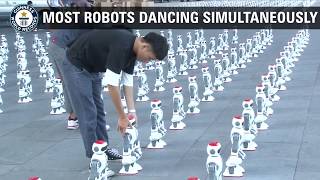 Massive robot dance - Guinness World Records | 3days ago