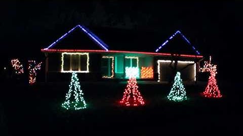 Christmas lights to Music(Wizards in Winter)-Arduino Christmas light show 2018
