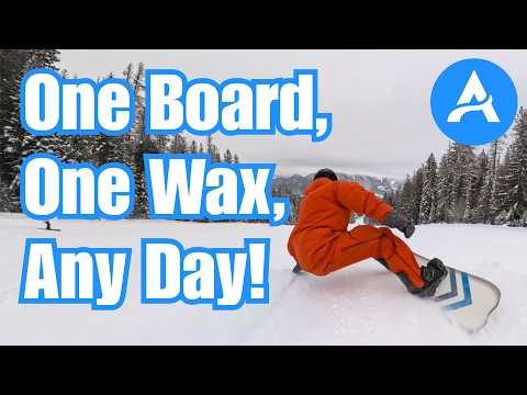 Why you need an all-mountain snowboard | My Stranda Descender with Nanox wax