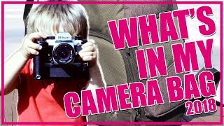 Whats In My Camera Bag? 2018